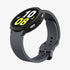 ACS06394 - Galaxy Watch 6 Classic (47mm) Case Liquid Air in matte black showing the front